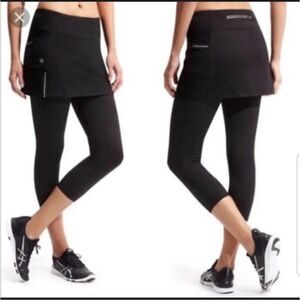 Athleta Be Free 2 in 1 Legging Skirt M